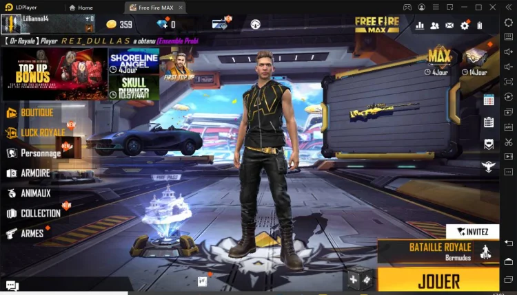 Free Fire Max&nbsp;: Présentation du jeu