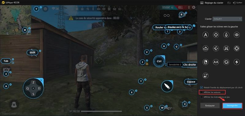 Configuration du mapping