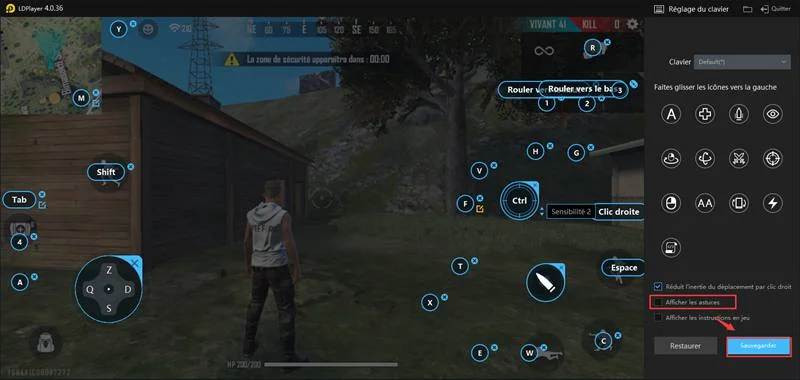 Configuration du mapping