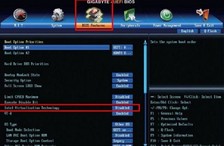 vt GIGABYTE