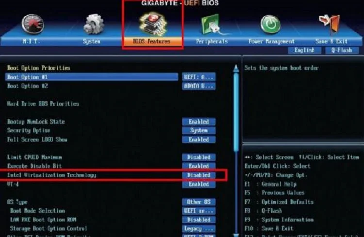 vt GIGABYTE
