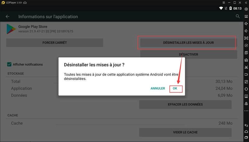 Taux d'occupation élevé du Processeur