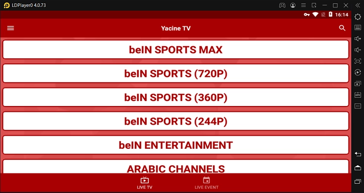 Comment télécharger et utiliser Yacine TV App 3.0 sur PC.