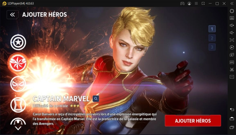 Meilleurs héros du jeu Marvel Future Revolution