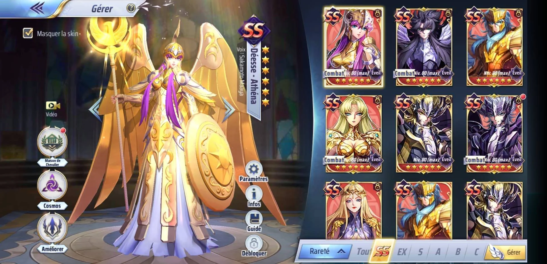 Saint Seiya&nbsp;: Legend of Justice&nbsp;- Le guide pour débutant