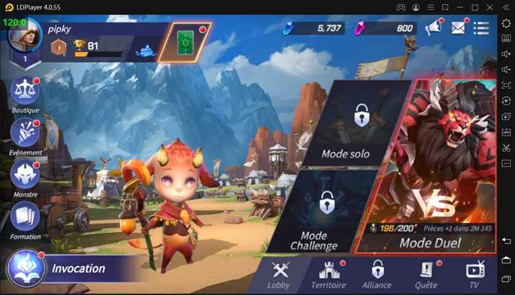 120 FPS Summoners War: Lost Centuria