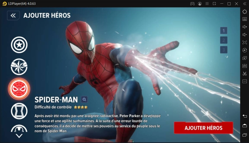 Meilleurs héros du jeu Marvel Future Revolution