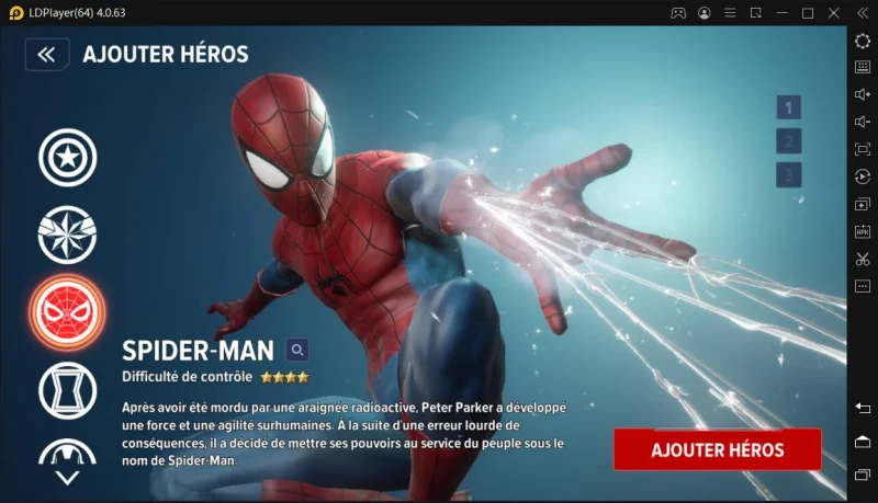 Meilleurs héros du jeu Marvel Future Revolution