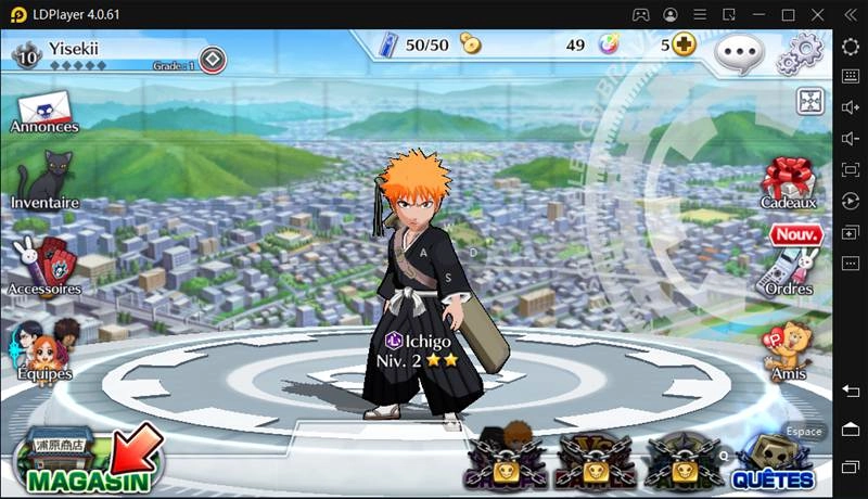 Bleach: Brave Souls jeu tiré de l'animé TV de Jump sur PC