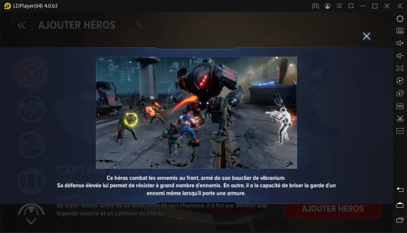 Captain America dans Marvel Future Revolution