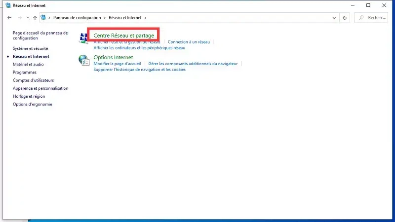 Solution pour l'échec de l'installation du pilote du pontage de réseau