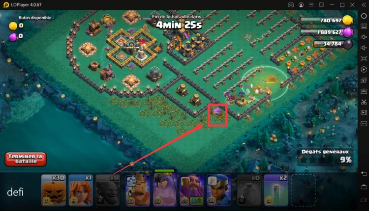 Comment réussir le défi du cimetière aux citrouilles Clans of Clans