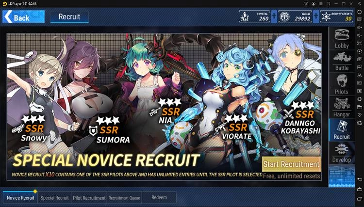 Final Gear Comment faire le reroll