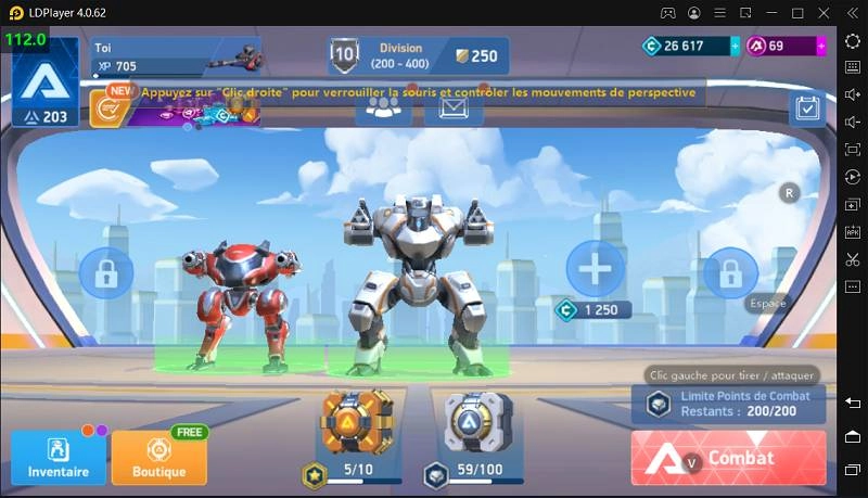 Jouer au jeu avec 120 FPS