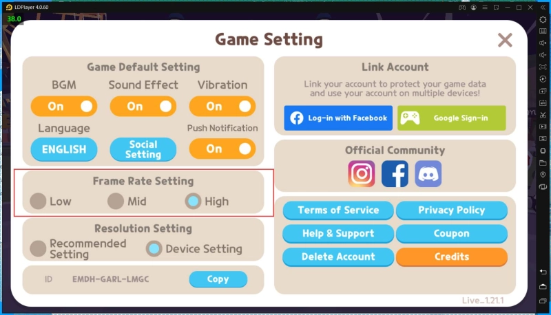 Play Together 120 FPS