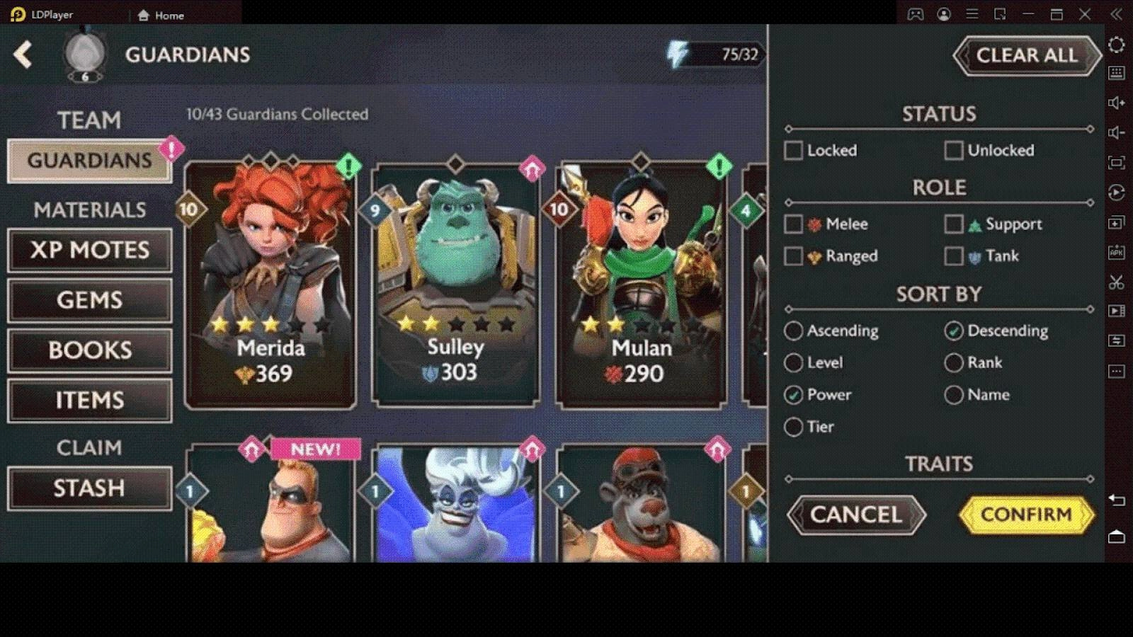 Comment Relancer (Reroll) Disney Mirrorverse Avec LDPlayer