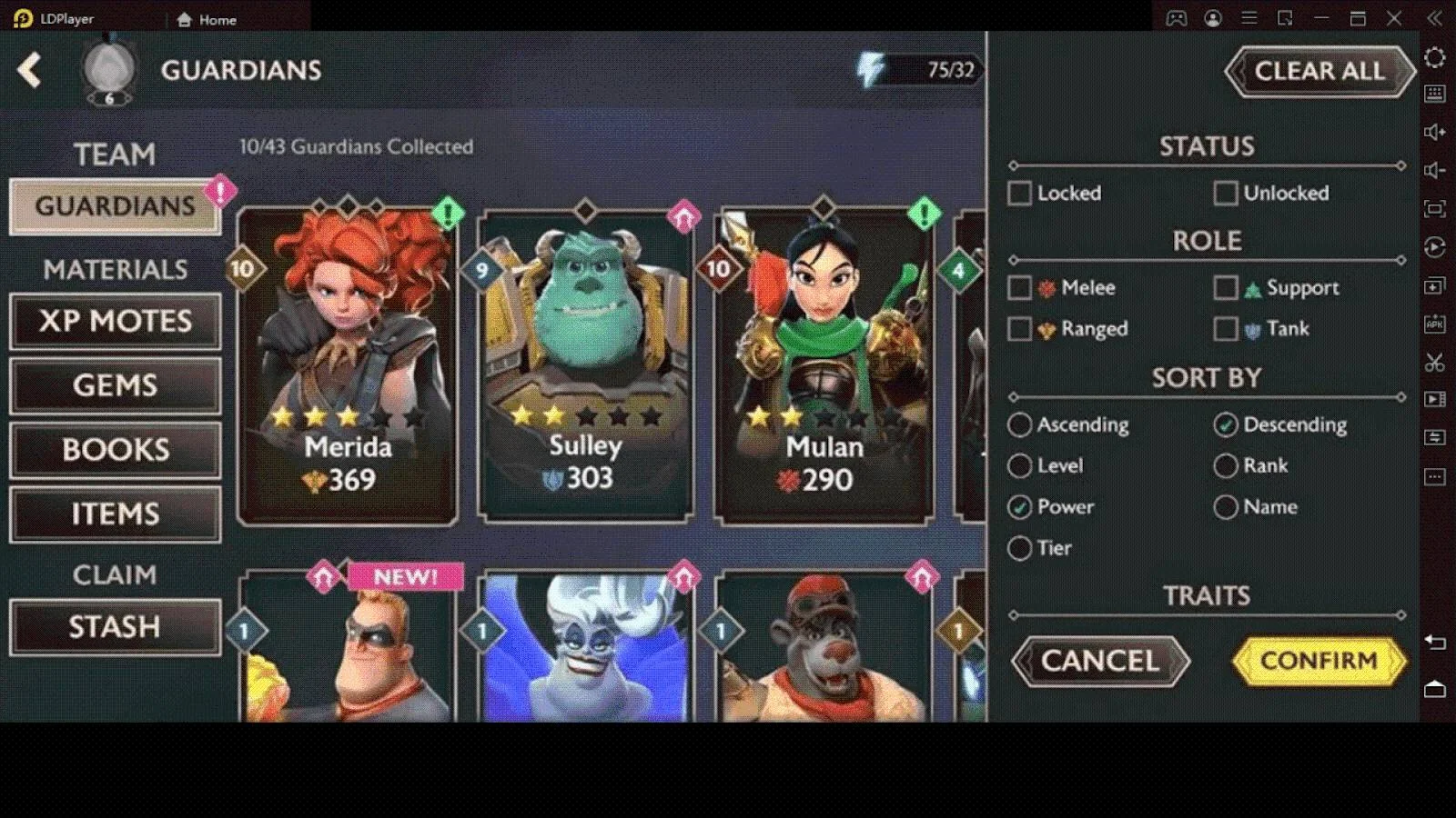 Comment Relancer (Reroll) Disney Mirrorverse Avec LDPlayer