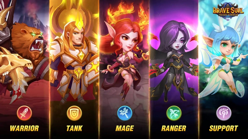 Brave Soul : Frozen Dungeon, le guide pour débutant