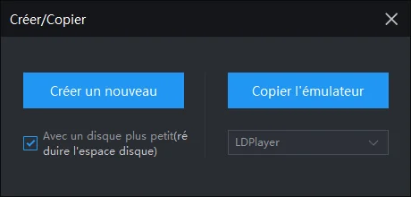 Créer ou copier 