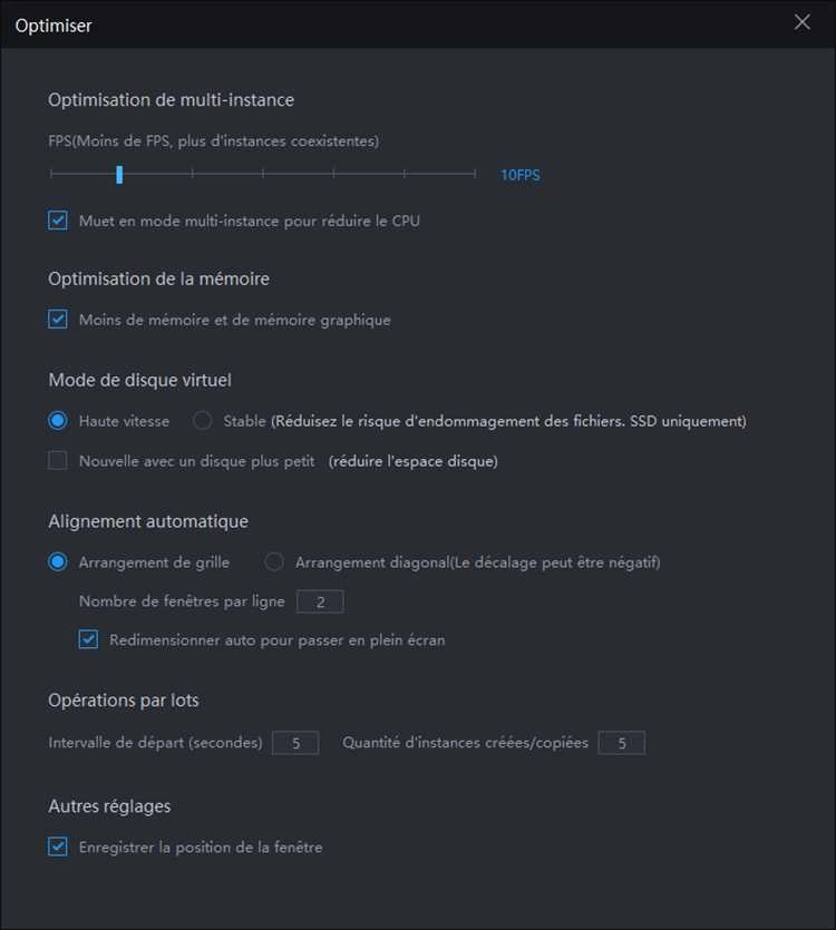 Optimisation