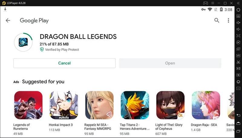 Comment jouer à Dragon Ball Legends sur PC avec émulateur gratuit : LDPlayer 
