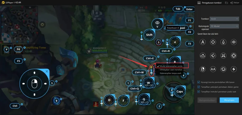League of Legends: Wild Rift - Operasi tombol terperinci LDPlayer