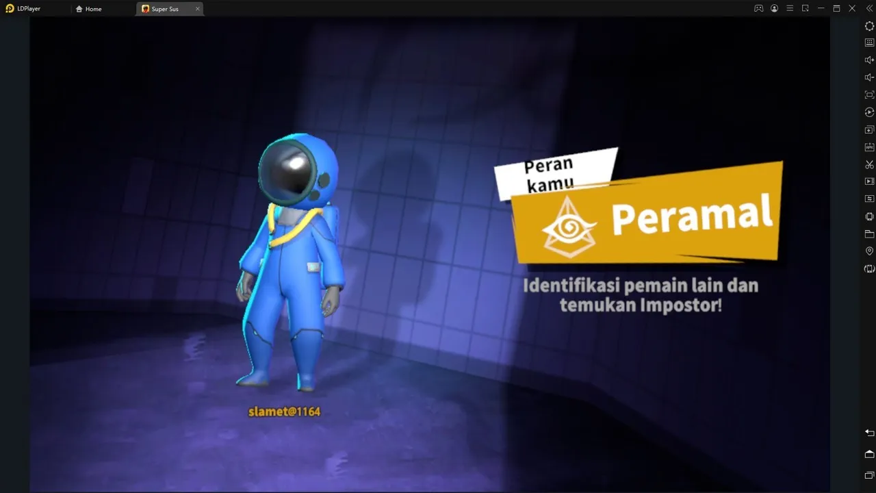 panduan game super sus: who is the real impostor di pc