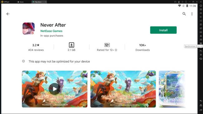 Berpetualang di Dunia Dongeng Never After di PC menggunakan Emulator LDPlayer, Gratis