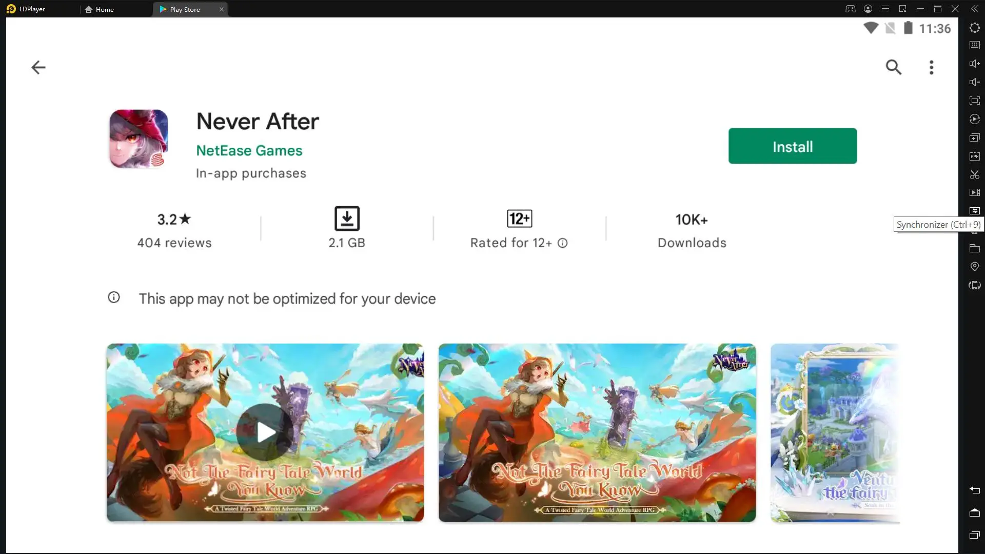 Berpetualang di Dunia Dongeng Never After di PC menggunakan Emulator LDPlayer, Gratis