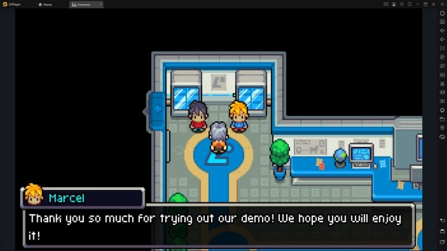 nyobain demo game coromon di pc dengan ldplayer