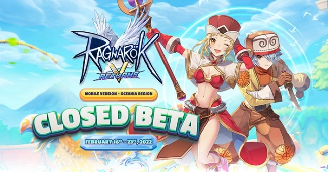 tahap close beta test (cbt) game ragnarok v returns