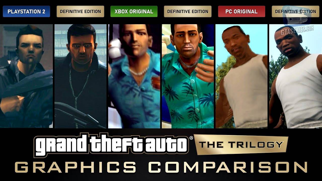 Perbandingan GTA Trilogy