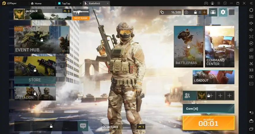 cara download, install, main battlefield mobile di pc