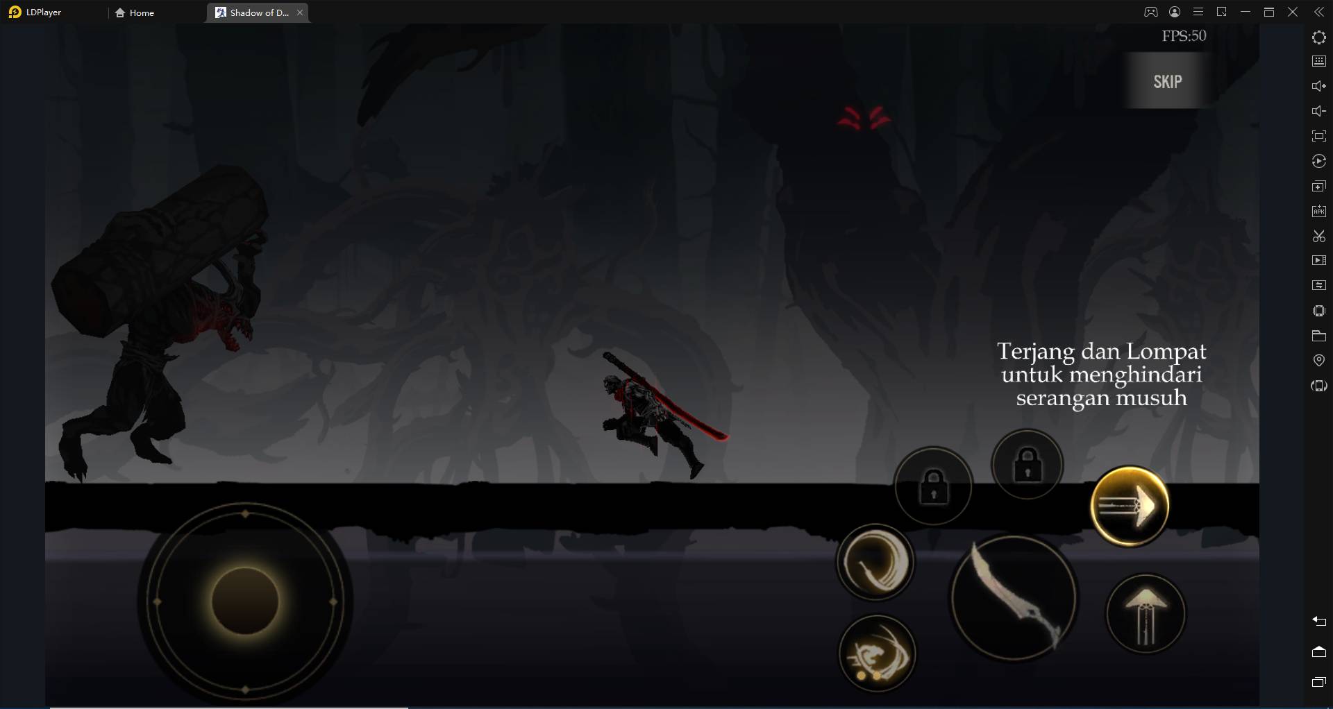 Strategi kombo mematikan pada Game Shadow of death 2