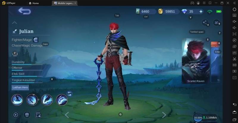 tips build julian mobile legends