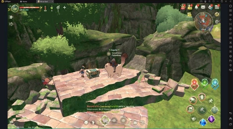 Cara Menemukan Peti Harta Karun di Ni No Kuni: Cross Worlds Wilayah Eastern Heartlands - Bisa untuk Upgrade Armor!