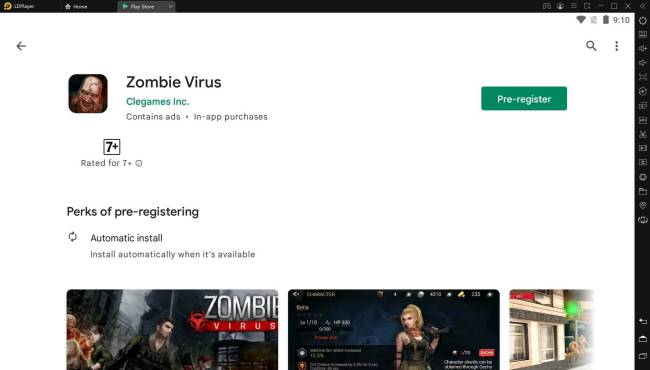 Zombie Virus, Game Zombie Action Shooter terbaru yang memasuki tahap Pra-Register