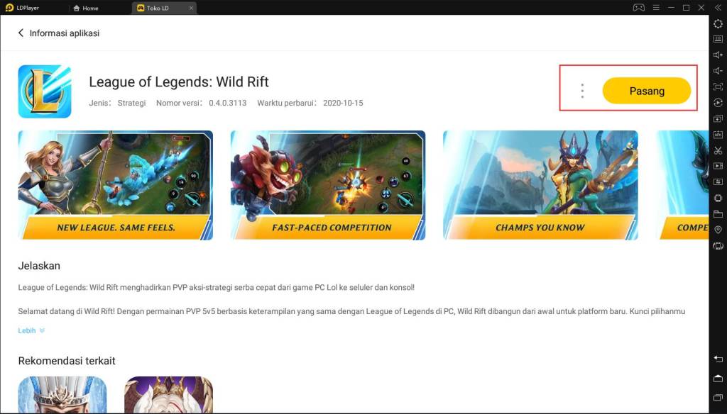 LOL: Wild Rift PC | Mainkan LOL Mobile (Beta) di Windows
