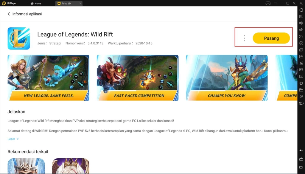 LOL: Wild Rift PC | Mainkan LOL Mobile (Beta) di Windows