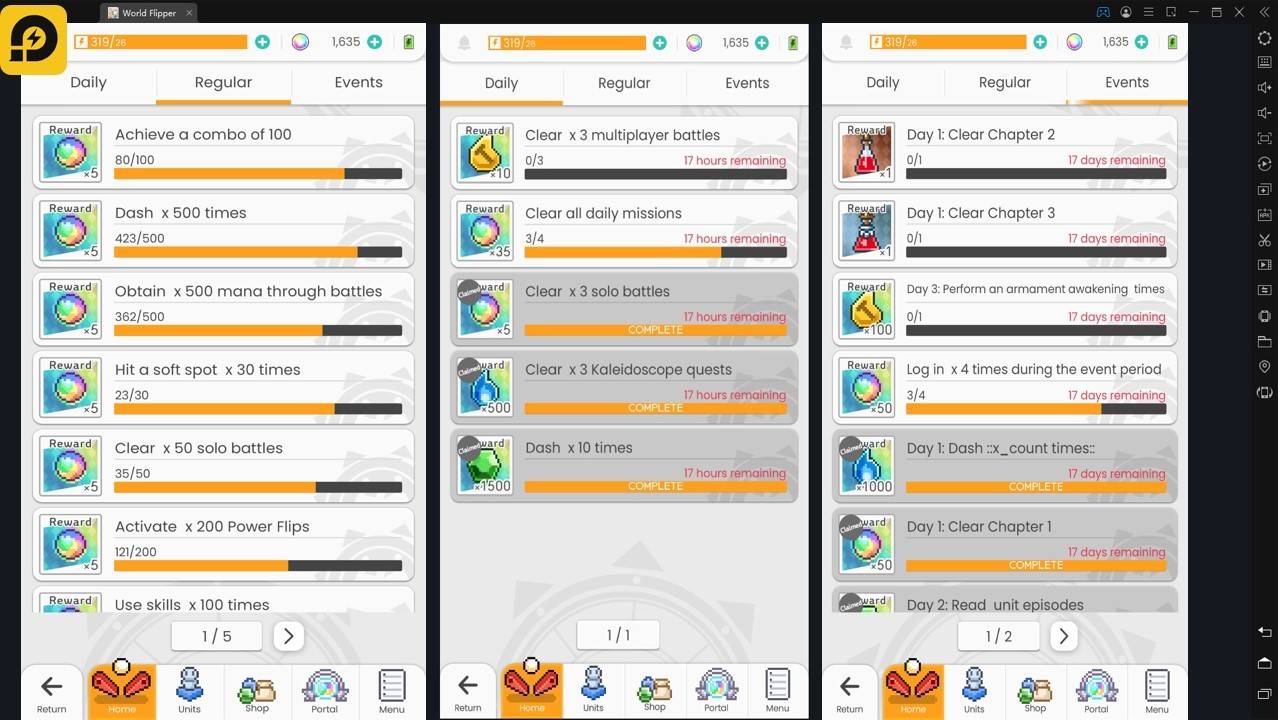 Bermain Game Android World Flipper Menggunakan Emulator LDPlayer di PC: Kumpulan Panduan Dasar dan Tips untuk Pemula