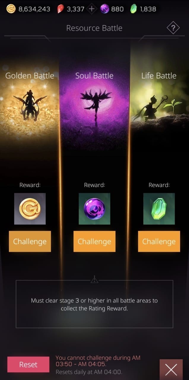 main game Valkyrie Rush: Idle & Merge
