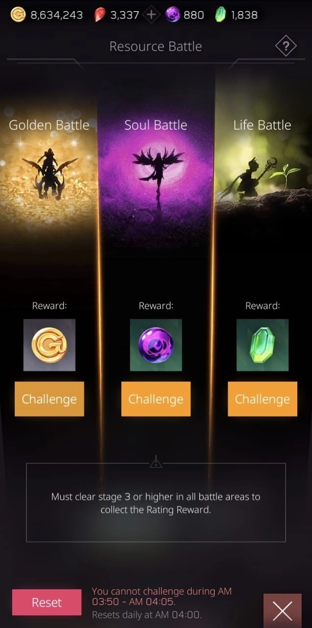 main game Valkyrie Rush: Idle & Merge