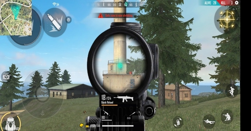 Garena Free Fire: Tempat Bersembunyi Teratas di Peta Bermuda