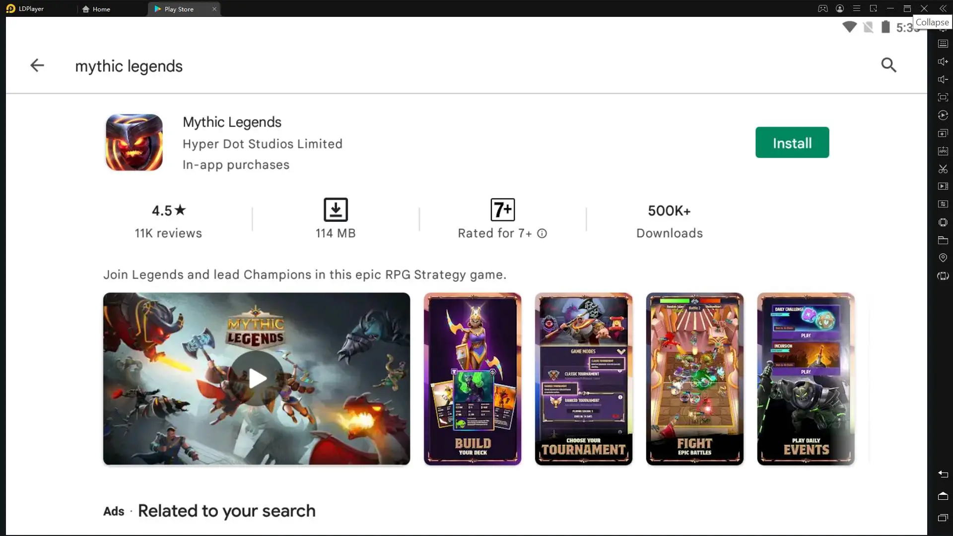 [Berita Game] Mythic Legends Resmi Rilis: Gabungkan Legends dan Champions-mu!