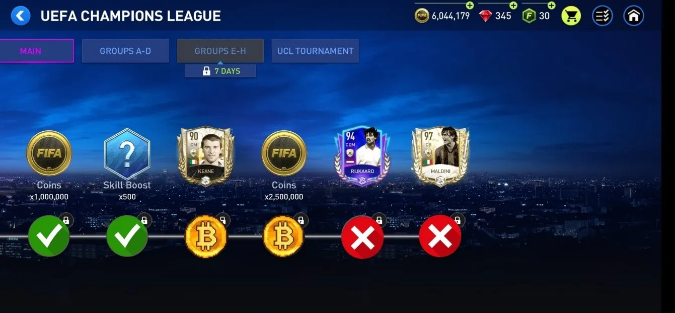 Cara Mengikuti UEFA Champions League (UCL) Tournament di FIFA Mobile 22