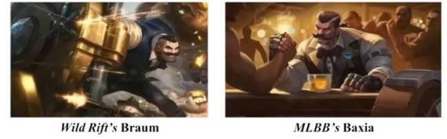 daftar hero dan skin dari game Mobile Legends yang dinilai plagiat atau mencontek 