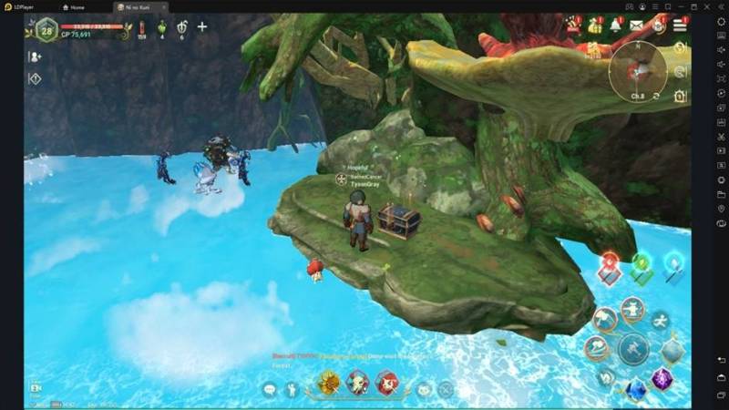 cara download install main ni no kuni cross worlds pc emulator ldplayer