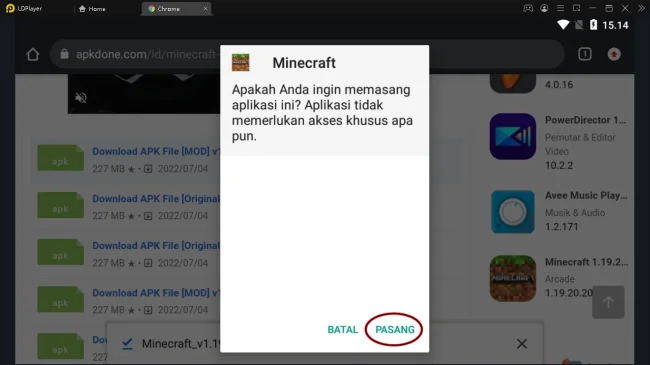 Eksplorasi dan Bermain Tanpa Batas dengan Mod Minecraft Online di PC Menggunakan Emulator LDPlayer