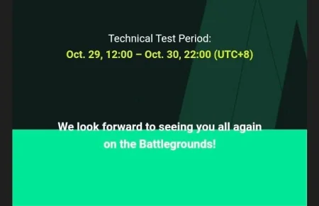 beta test technical test pubg new state