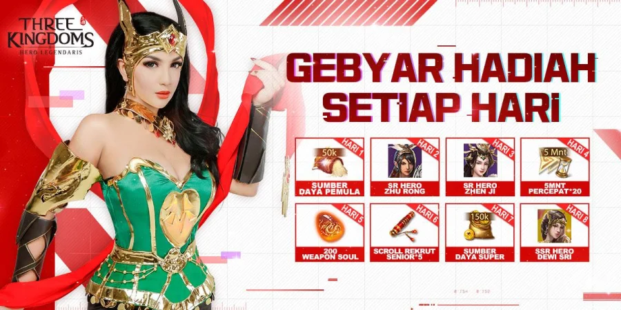 Pengumuman Hari Ini “Three Kingdoms: Hero Legendaris”Pertarungan Antar Negara di Seluruh Server Akan Segera Dibuka